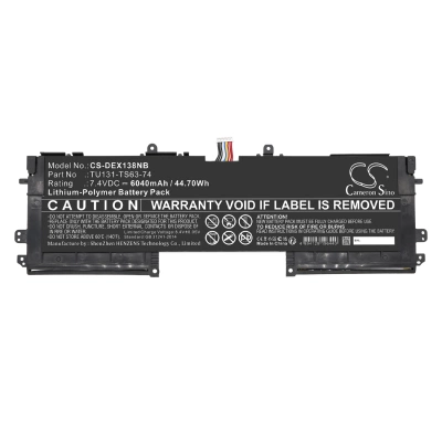 Аккумулятор Dell, XPS 13D-8808, XPS13D-5701, Schenker S306, 6040 мАч, CS фото 4