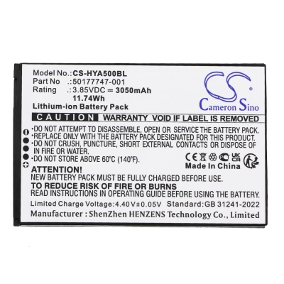 Аккумулятор Honeywell ScanPal EDA5S, 3050 мАч, CS фото 3