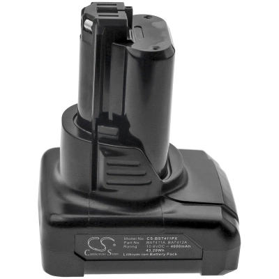 Аккумулятор Bosch | Wurth, GDR 10.8 V-LI, GLI 10.8 V-LI, GMF 10.8 V-LI, 4000 мАч, CS фото 7