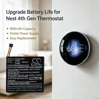 Аккумулятор Nest, Thermostat 4th Generation, 800 мАч, CS фото 3