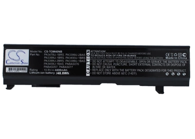 Аккумулятор Toshiba, Satellite A80-116, Satellite M40-300, Tecra A3-181, 4400 мАч, CS фото 2