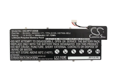 Аккумулятор HP, ENVY 14-3001TU, ENVY 14-3002TU, ENVY 14-3003TU, 3900 мАч, CS фото 3