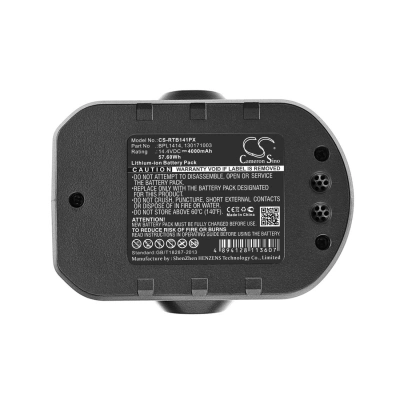 Аккумулятор Ryobi, CDD144V22, CDDI14022NF, LCD14022, 4000 мАч, CS фото 3