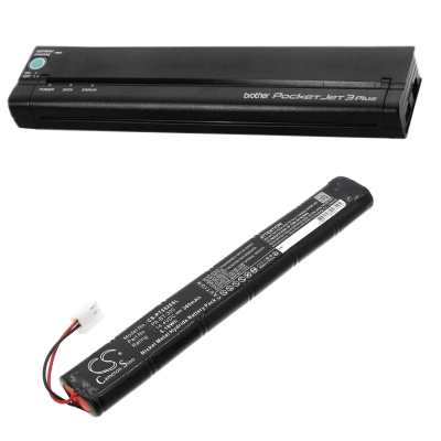 Аккумулятор Brother PJ-520, 522, 523, 560, 562, 563, 622, 623, 662, 663, 673, PocketBook, 360 mAh, CS фото 4