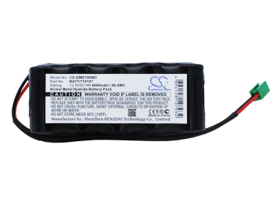 Аккумулятор GE | Marquette | Braun | McGaw Horizon | Philips, Eagle Monitor 1000, Eagle Monitor 1006, Eagle Monitor 1, 4000 мАч, CS фото 1