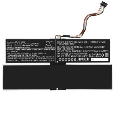 Аккумулятор Lenovo, ThinkPad X1 Fold Gen 1-20RL000HPG, ThinkPad X1 Fold Gen 1-20RL0015IV, ThinkPad X1 Fold Gen 1-20RL, 6400 мАч, CS фото 2
