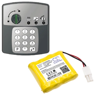 Аккумулятор SAFE-O-KIEFER, 3850.000.020.000, Safe-O-Pin Pincode, Coin Operate Lock, 2600 мАч, CS фото 4