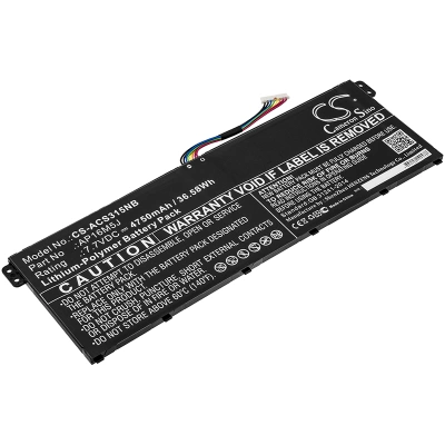 Аккумулятор Acer, Aspire 3 A315-21, Aspire 3 A315-51, Aspire 3 A315-31-C514 N17Q2, 4750 мАч, CS фото 1