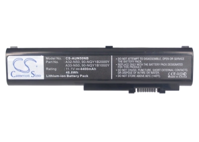 Аккумулятор Asus, N50, N50A, N50E, 4400 мАч, CS фото 5
