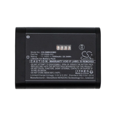 Аккумулятор GE, Dash Mini, B650, B850, 1850 мАч, CS фото 5