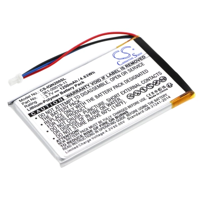 Аккумулятор Garmin, Nuvi 200, Nuvi 200W, Nuvi 205, 1250 мАч, CS фото 1
