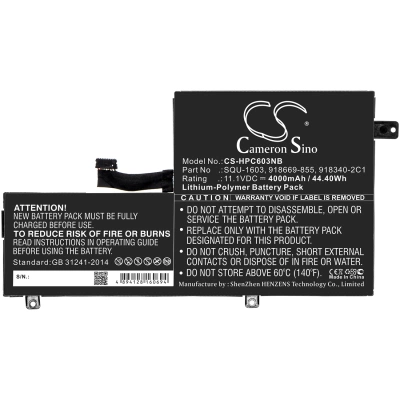 Аккумулятор HP, Choromebook 11 G5, 11 G5 EE Chromebook, 4000 мАч, CS фото 3