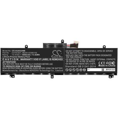 Аккумулятор Asus, GX532GV, ROG Zephyrus G15 GA502IU-AL011T, ROG ZEPHYRUS S15 GX502LXS-HF047T, 4800 мАч, CS фото 4