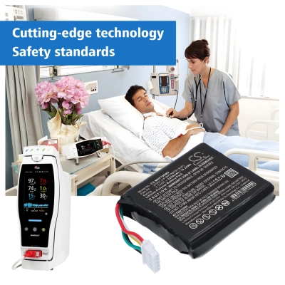 Аккумулятор Masimo, Oxymetre DE Pouls Radical-7, Radical 7 Pulse Oximeter, RDS-7, 5200 мАч, CS фото 5