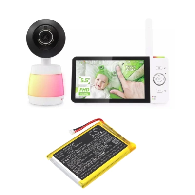 Аккумулятор LeapFrog, LF1726-2FHD Baby Monitor, LF1726FHD Baby Monitor, 6000 мАч, CS фото 2