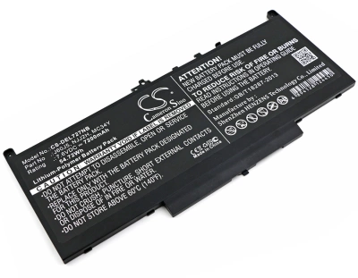 Аккумулятор Dell, Latitude 12 E7270, Latitude 12 E7470, Latitude 14 E7470(N016L74701580CN), 7200 мАч, CS фото 1