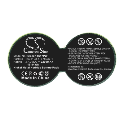 Аккумулятор Makita, 6176D, 6176DW, 6176DWF, 2200 мАч, CS фото 5