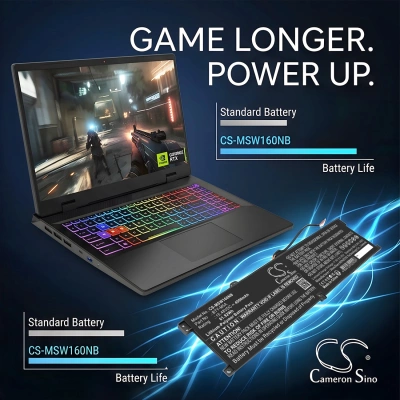 Аккумулятор MSI, B14VFKG-056UK, Creator M16 HX C14VFG C14VGG C14VEG, Sword 16 HX B14VFKG-056UK, 4000 мАч, CS фото 8