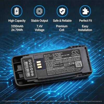 Аккумулятор Motorola, R2, 3350 мАч, CS фото 5