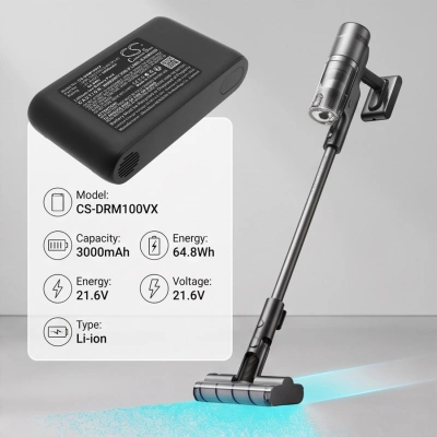 Аккумулятор Dreame, Mova I10 Cordless Vacuum Cleaner, 3000 мАч, CS фото 5