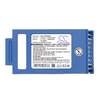 Аккумулятор ТСД Honeywell Vocollect A4700, A500, Talkman T5, A500, T5m, BT-700-1, VC50L2-D, VC50L2-G, 4400 mAh, CS фото 3