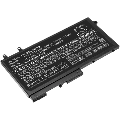 Аккумулятор Dell, Latitude 5400 Chromebook, Inspiron 7591 2-in-1, Latitude 5500, 3500 мАч, CS фото 1