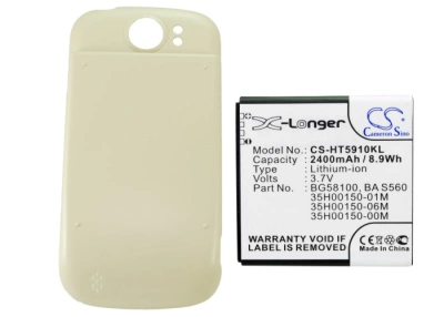 Аккумулятор T-Mobile, Mytouch 4G Slide, Doubleshot, PG59100, 2400 мАч, CS фото 2