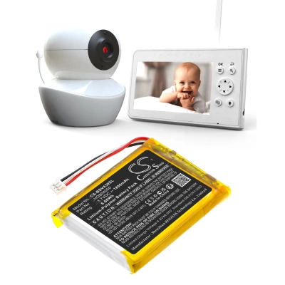 Аккумулятор Babysense, V43 Video Baby Monitor, 1800 мАч, CS фото 5