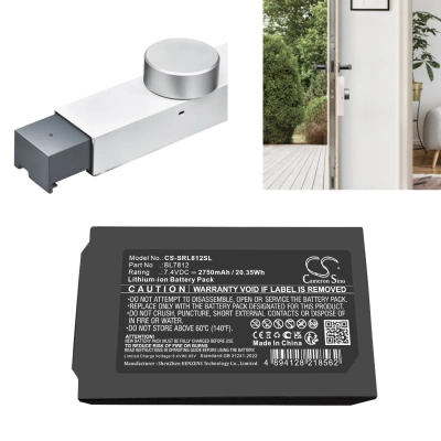 Аккумулятор Somfy, 1241386, Door Keeper Lock, Door Keeper Smart Connected, 2750 мАч, CS фото 1