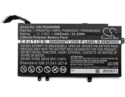 Аккумулятор Toshiba, Satellite U925t, Satellite U920t, U920T-109, 3200 мАч, CS фото 2