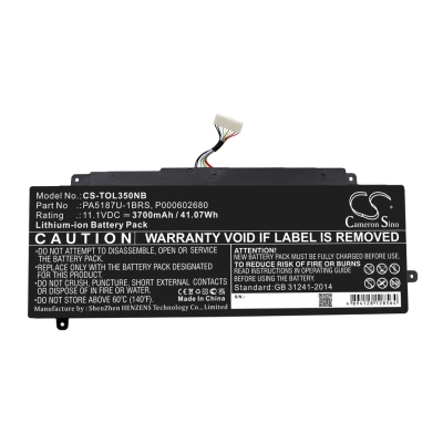 Аккумулятор Toshiba, Satellite Click 2 L35W-B3204, Satellite L35W, Satellite L35W-B3204, 3700 мАч, CS фото 2