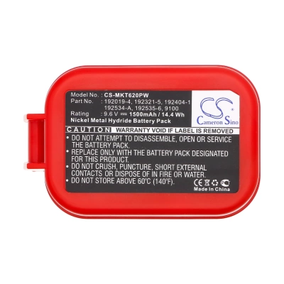 Аккумулятор Makita, 6014DW, 6200D, 6200DW, 1500 мАч, CS фото 5
