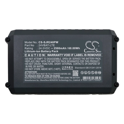 Аккумулятор Snow Joe, WA24C-LTE, MJ24C-14-XR, 24V-JB-LTE, 2500 мАч, CS фото 2