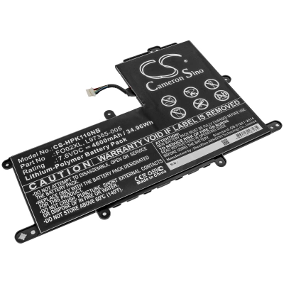 Аккумулятор HP, Chromebook 11A, Chromebook 11A-NA, Chromebook 11A-NA0015WM, 4600 мАч, CS фото 1