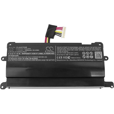 Аккумулятор Asus, G752VL, G752V, G752VL-1A, 5800 мАч, CS фото 3