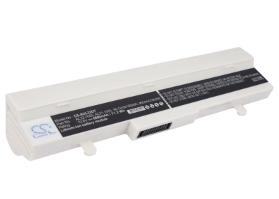 Аккумулятор Asus, Eee PC 1005HA, Eee PC 1005HA-BLK140X, Eee PC 1005HA-EU1X-BK, 6600 мАч, 203,81 × 59,33 × 41,22 мм, CS фото 1