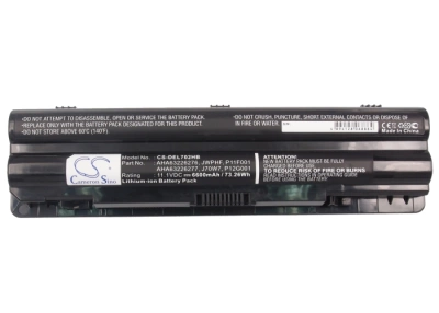 Аккумулятор Dell, XPS 14, XPS 14 (L401X), XPS 15, 6600 мАч, CS фото 5