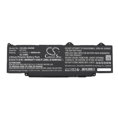 Аккумулятор Dell, Precision 3480, Precision 3590, Latitude 3440 2023, 4600 мАч, CS фото 5