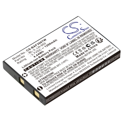 Аккумулятор Baofeng | Weierwei | Intek | Yaesu, UV3R, UV-3R, BF-T6, 1200 мАч, CS фото 1