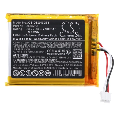 Аккумулятор Visonic | DSC, BGS-220, B3G-220, Transmitter VLE-320, 2700 мАч, CS фото 2
