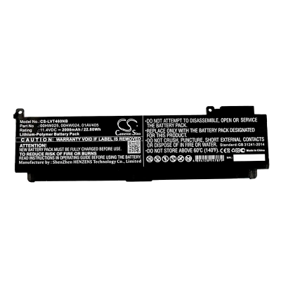 Аккумулятор Lenovo, ThinkPad T470s, ThinkPad T460S, ThinkPad T460s(20F9002YCD), 2000 мАч, CS фото 2