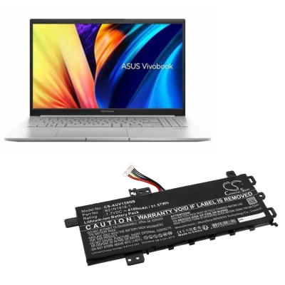 Аккумулятор Asus, VivoBook 15 X509UJ, VivoBook 15 X509MA, VivoBook 14 X409FB, 4100 мАч, 195,70 × 84,00 × 7,80 мм, CS фото 7