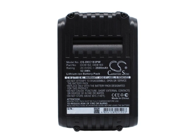 Аккумулятор DeWalt, DCD740, DCD740B, DCD780, 2600 мАч, CS фото 1