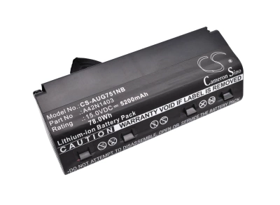 Аккумулятор Asus, G751J, G751JM, ROG GFX71JY, 5200 мАч, CS фото 1