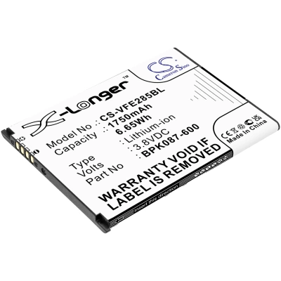 Аккумулятор VeriFone, E285, IPAY E285, 1750 мАч, CS фото 1
