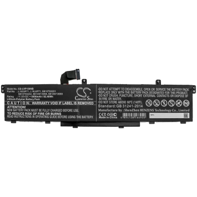 Аккумулятор Lenovo, ThinkPad P15 Gen 1 20SUS0GA00, ThinkPad P15 Gen 1 20SUS26U0J, ThinkPad P15 Gen 1 20SUS48T00, 8000 мАч, CS фото 2