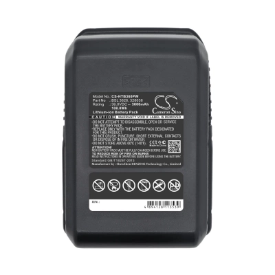 Аккумулятор Hitachi, DH 36DAL, DH36DL, 3000 мАч, CS фото 3