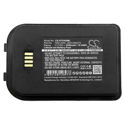 Аккумулятор ТСД Honeywell HHP Nautiz X5 eTicket / Bluebird Pidion BIP-6000, 5200 mAh, CS фото 1