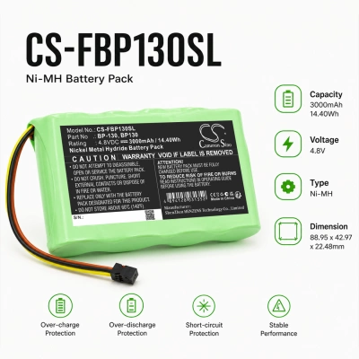 Аккумулятор Fluke, ScopeMeter 124, ScopeMeter 123, ScopeMeter 124S, 3000 мАч, CS фото 2