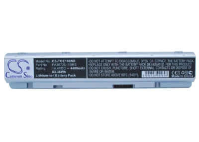 Аккумулятор Toshiba, Satellite E100, Satellite E105, Satellite E105-S1402, 4400 мАч, CS фото 3